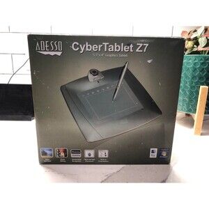 Adesso, CyberTablet Z7, 5.5" x 4" inch Graphics Tablet